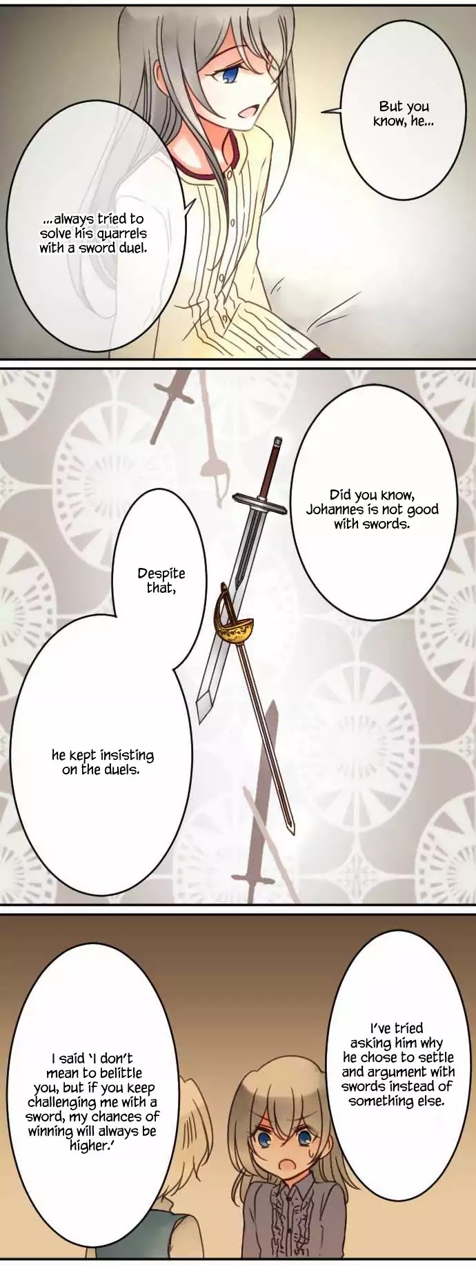 The Young Master and The Maid Chapter 30 page 11 - Chapter 30: Reminiscence of the Past during the Night Chat