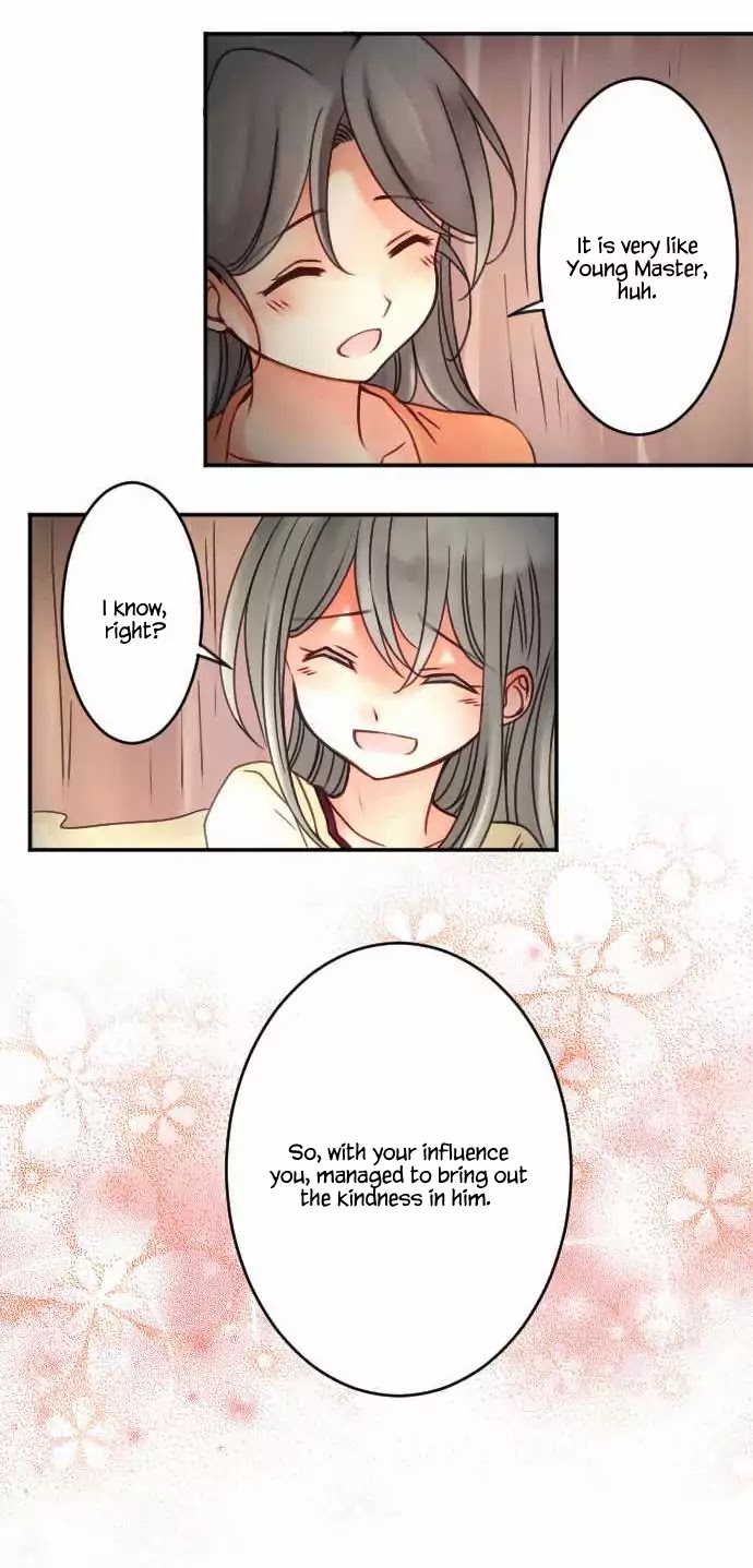 The Young Master and The Maid Chapter 30 page 14 - Chapter 30: Reminiscence of the Past during the Night Chat