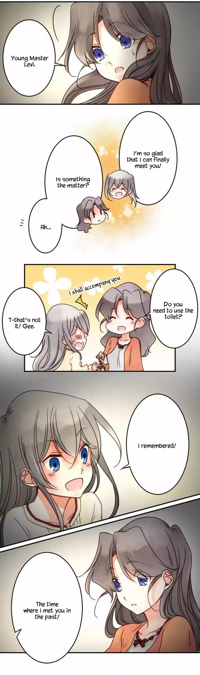 The Young Master and The Maid Chapter 30 page 3 - Chapter 30: Reminiscence of the Past during the Night Chat