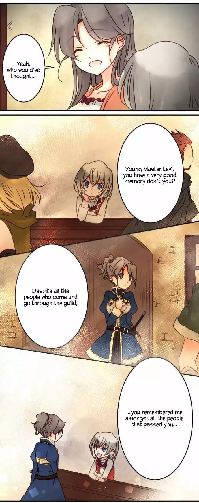 The Young Master and The Maid Chapter 30 page 6 - Chapter 30: Reminiscence of the Past during the Night Chat