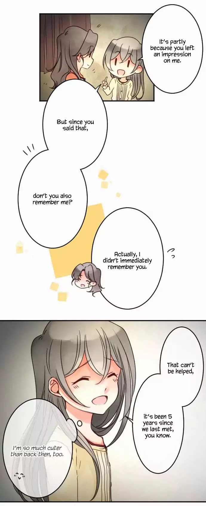 The Young Master and The Maid Chapter 30 page 7 - Chapter 30: Reminiscence of the Past during the Night Chat