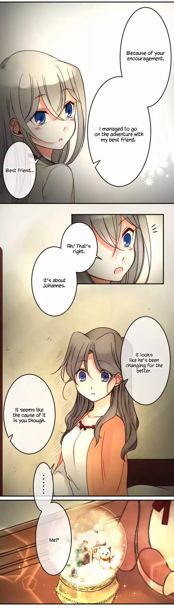 The Young Master and The Maid Chapter 30 page 9 - Chapter 30: Reminiscence of the Past during the Night Chat
