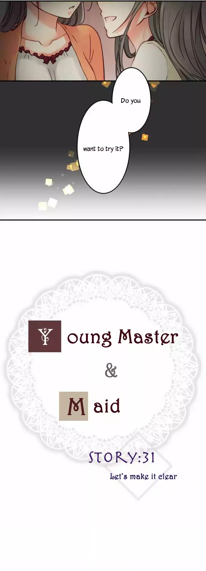 The Young Master and The Maid Chapter 31 page 2 - Chapter 31: Let's Make It Clear