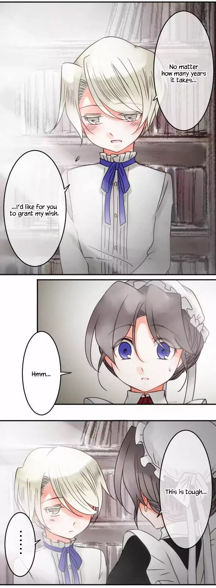 The Young Master and The Maid Chapter 33 page 13 - Chapter 33: A Sudden Confession