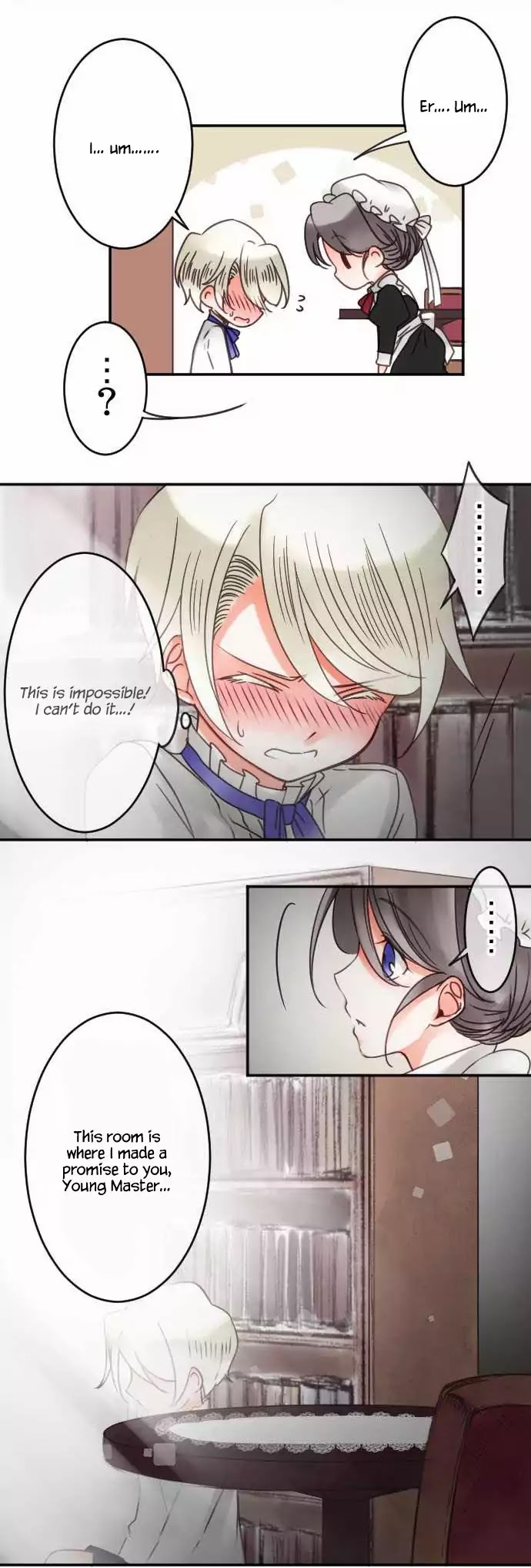 The Young Master and The Maid Chapter 33 page 6 - Chapter 33: A Sudden Confession