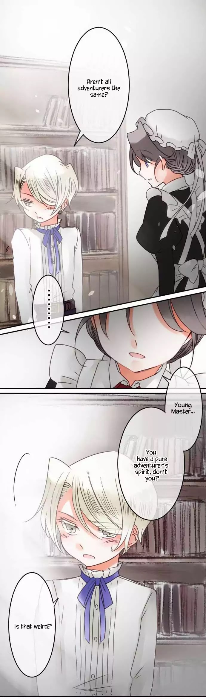 The Young Master and The Maid Chapter 34 page 10 - Chapter 34: A Promise