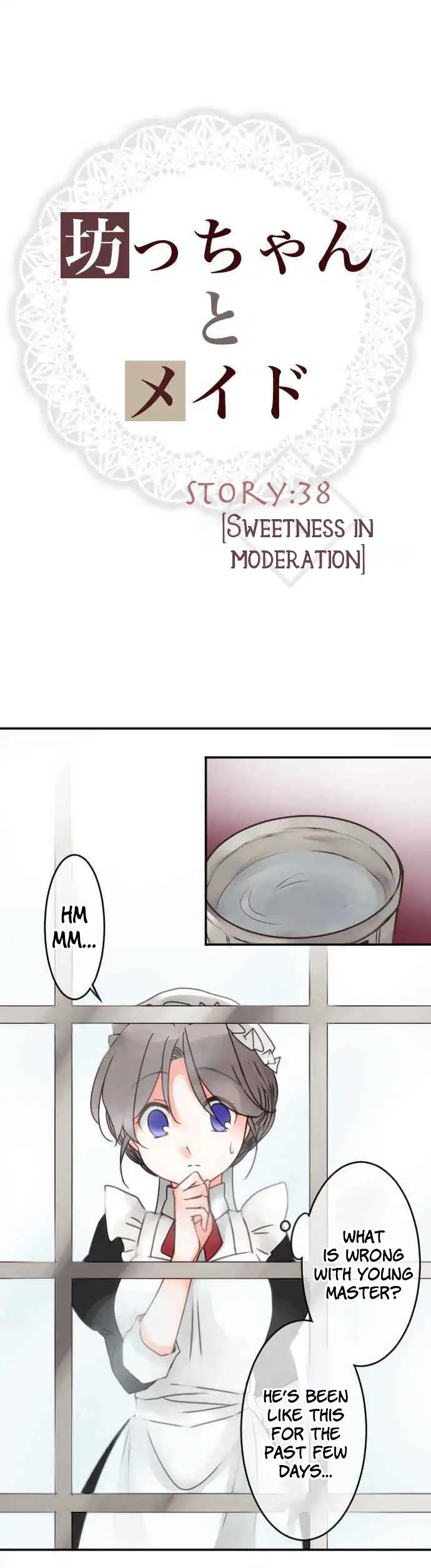 The Young Master and The Maid Chapter 38 page 4 - Chapter 38: Sweetness in Moderation