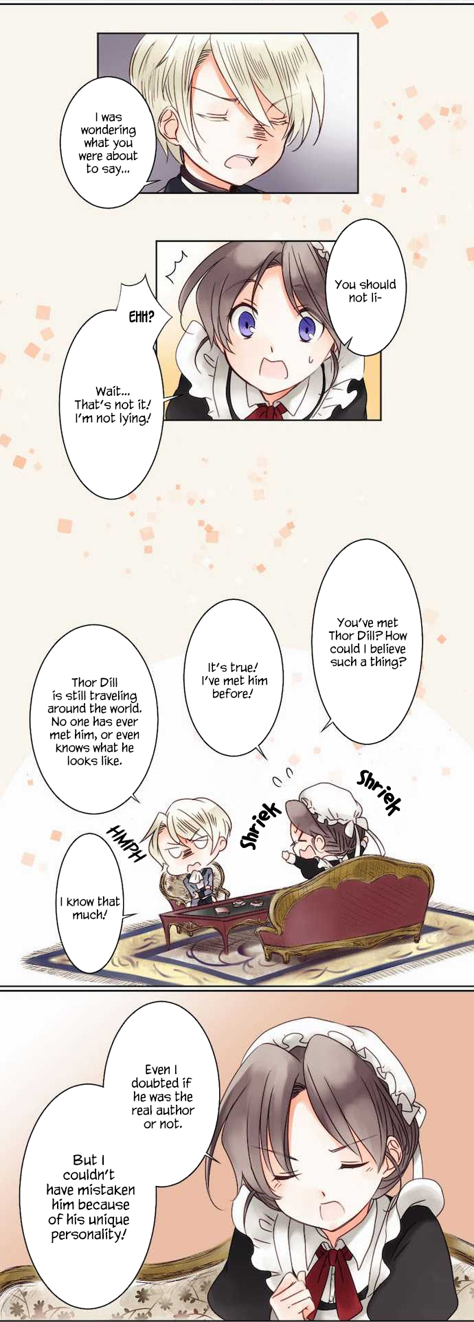 The Young Master and The Maid Chapter 4 page 12 - Chapter 4 : Acquaintance, Thereafter