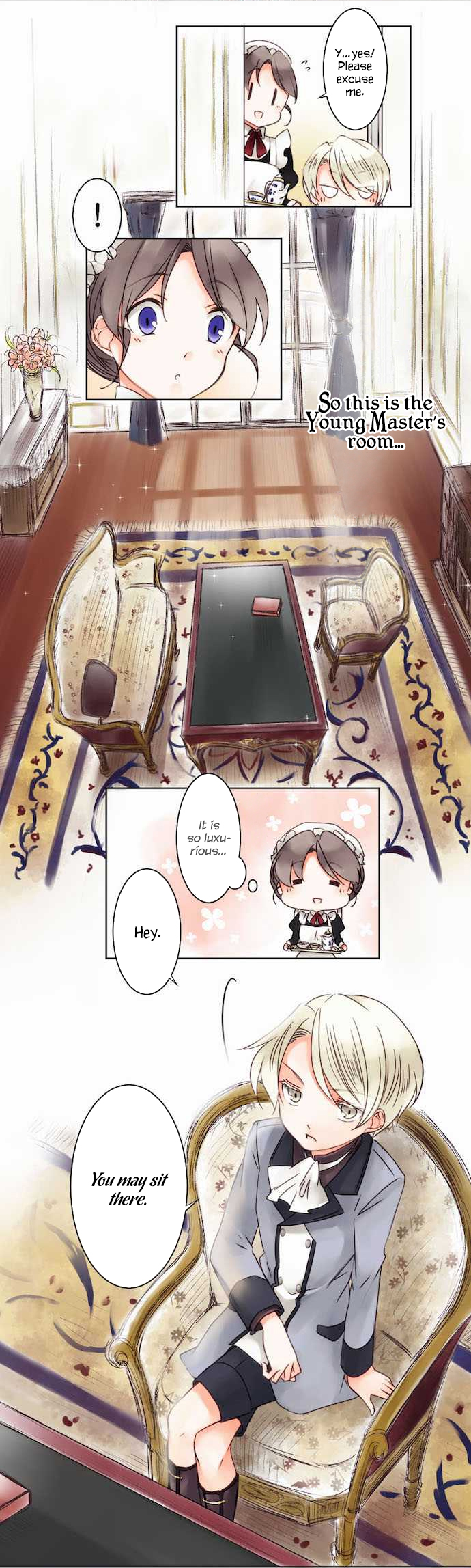 The Young Master and The Maid Chapter 4 page 7 - Chapter 4 : Acquaintance, Thereafter