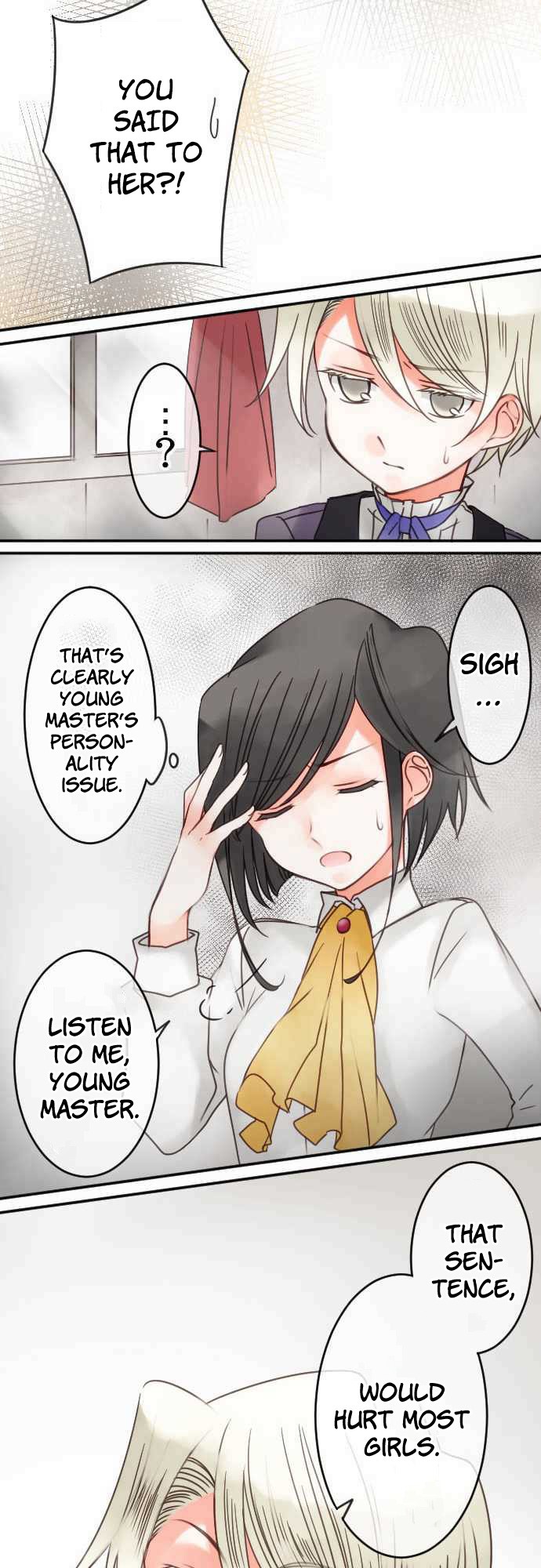 The Young Master and The Maid Chapter 40 page 13 - Chapter 40: Verbal Slip and Sighs