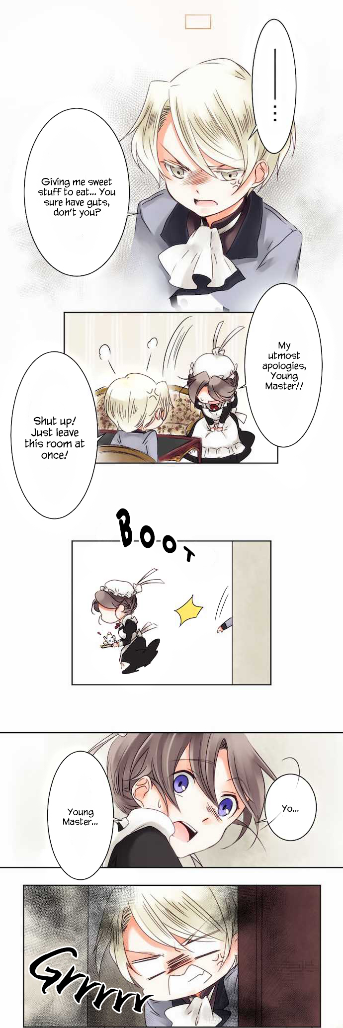 The Young Master and The Maid Chapter 5 page 12 - Chapter 5 : The Distance Between Us