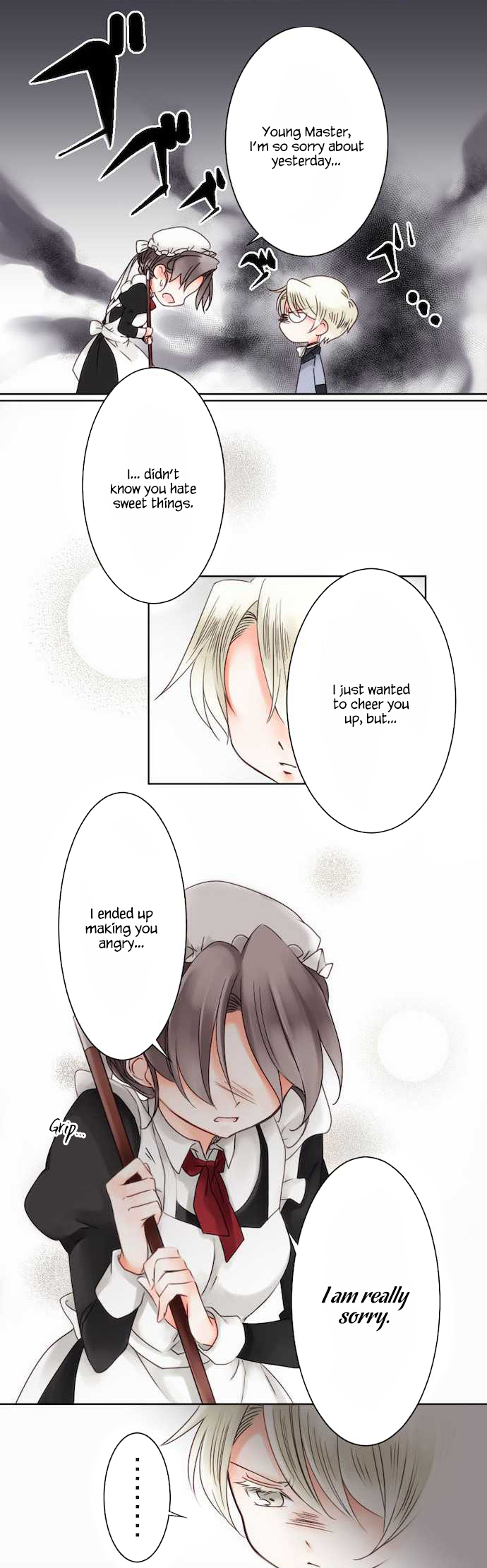 The Young Master and The Maid Chapter 5 page 15 - Chapter 5 : The Distance Between Us