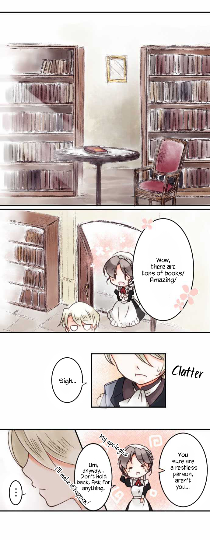 The Young Master and The Maid Chapter 8 page 14 - Chapter 8 : Half
