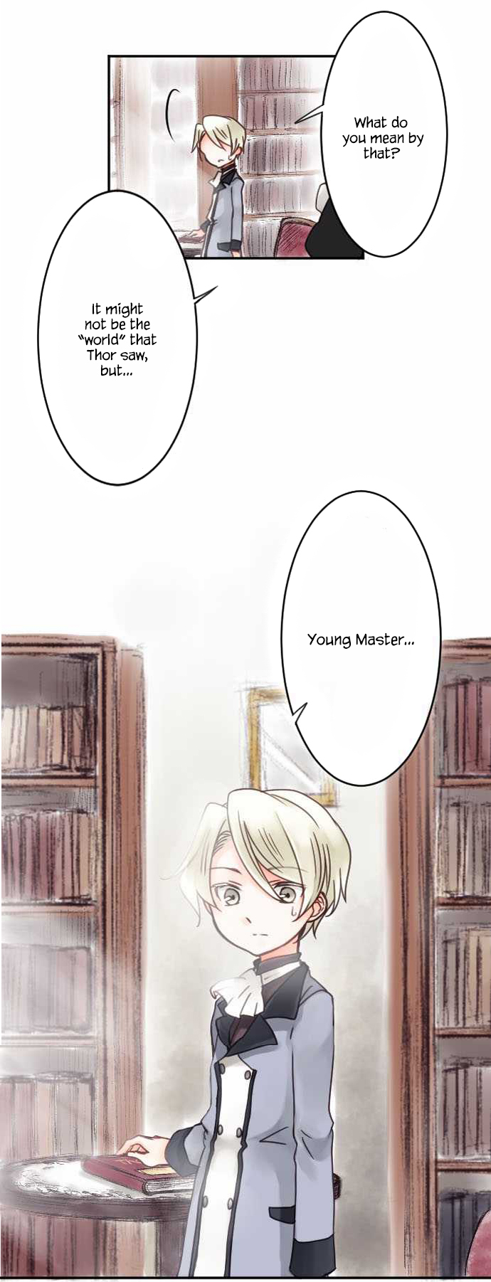 The Young Master and The Maid Chapter 8 page 19 - Chapter 8 : Half