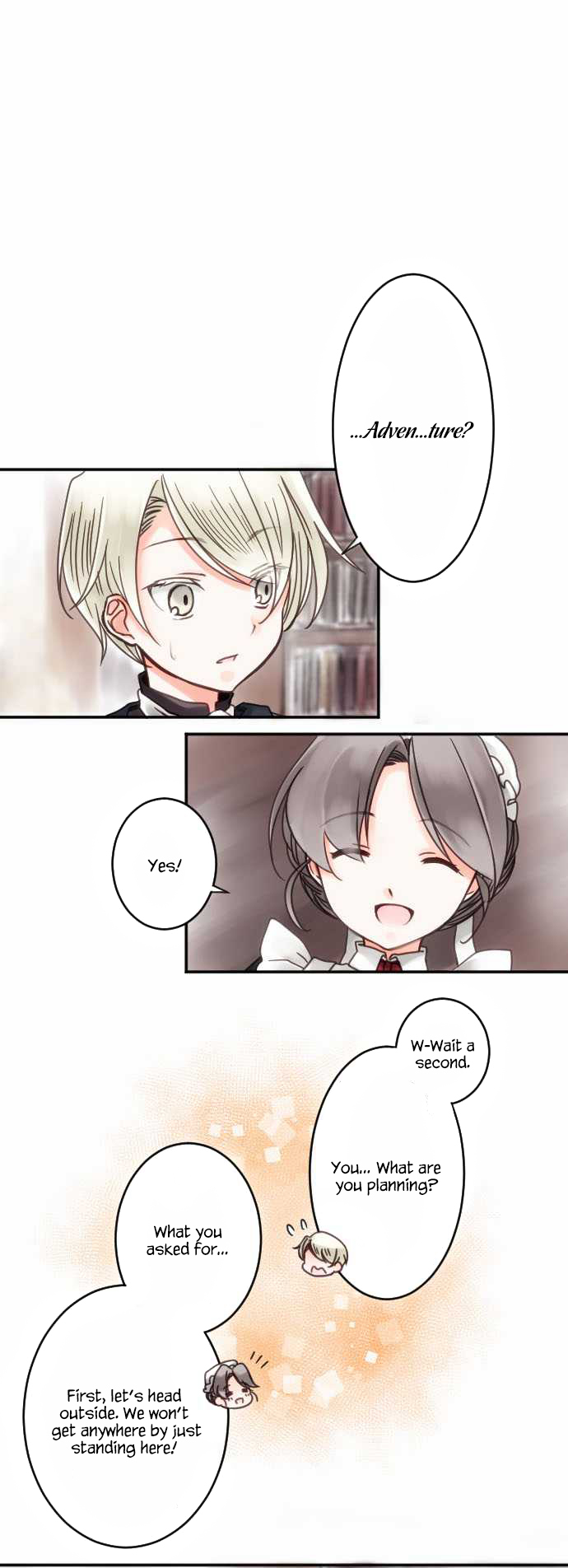 The Young Master and The Maid Chapter 9 page 2 - Chapter 9 : A Little Adventure (1)