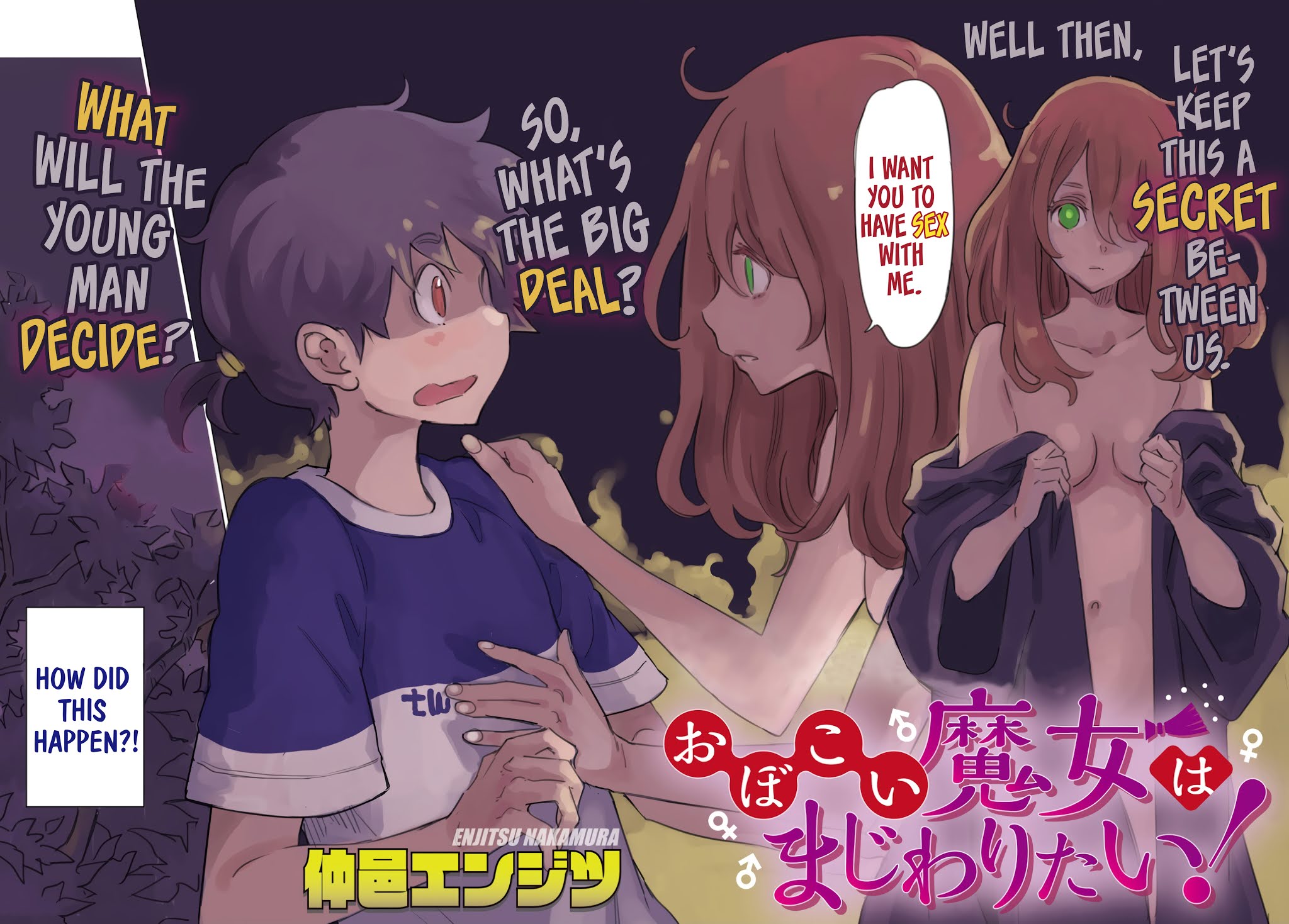 The Young Witch Wants to Have Sex!? Chapter 1 page 2 - Chapter 1