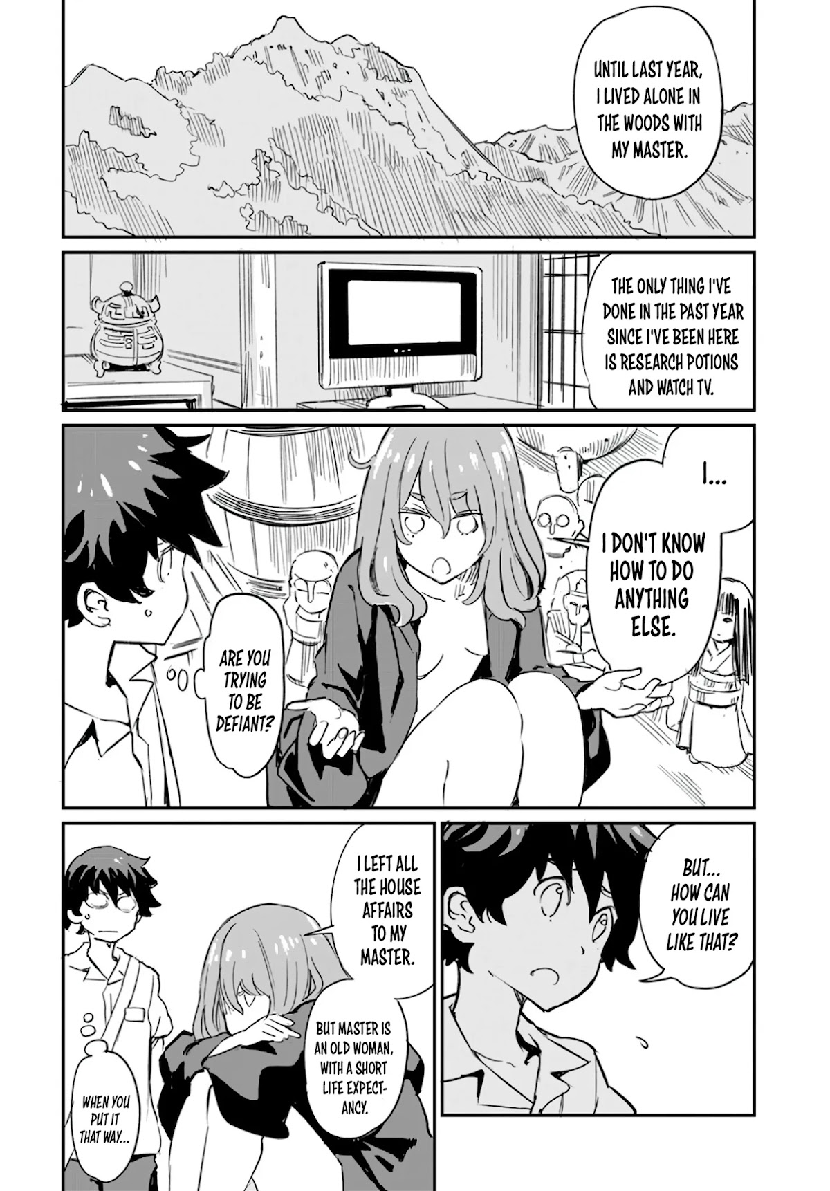 The Young Witch Wants to Have Sex!? Chapter 2 page 14 - Chapter 2