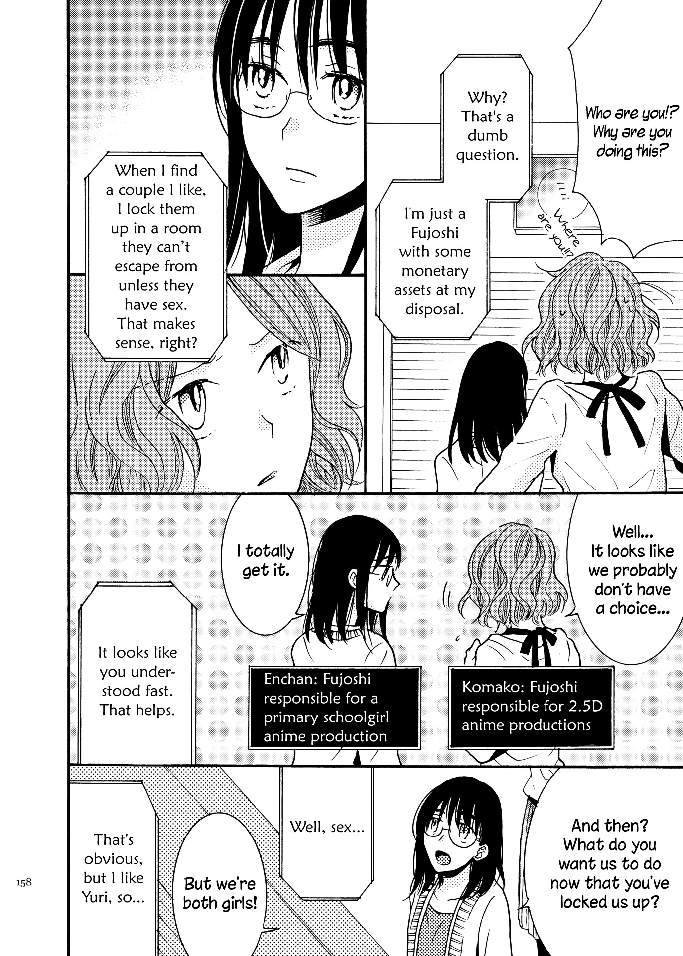 The Yuri You can't get Without Sex Chapter 1 page 8 - Chapter 1