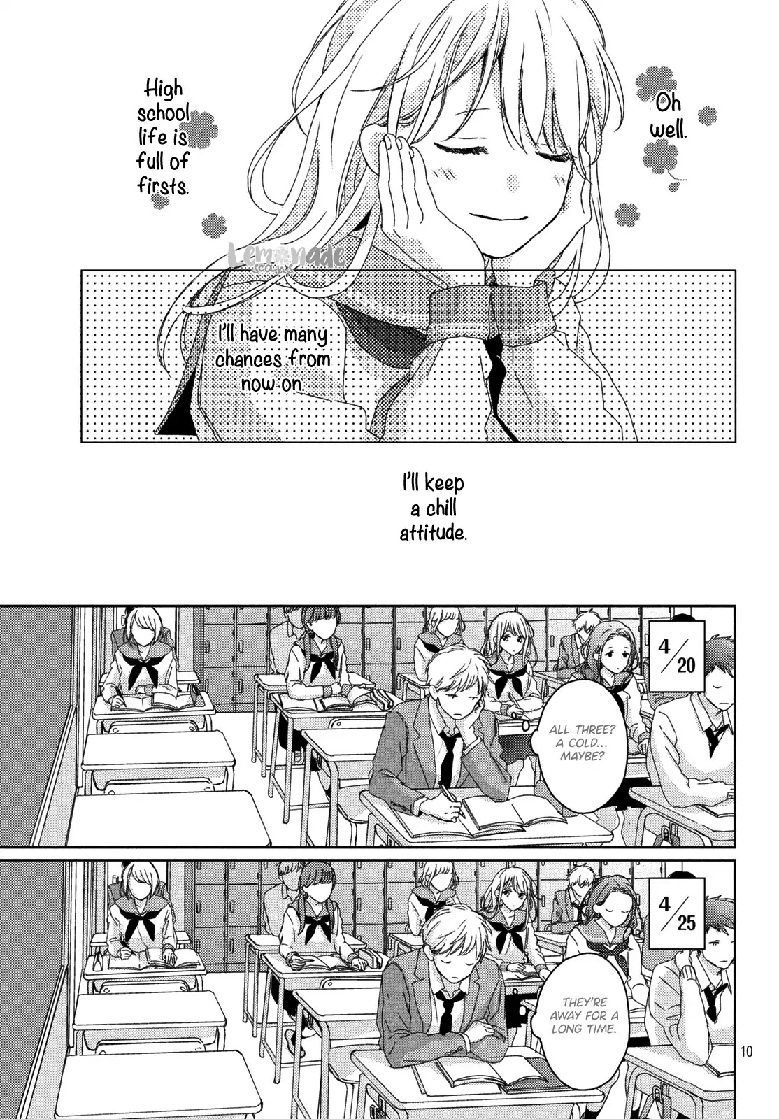 Their Daily Lives Are Not Sweet Chapter 1 page 10 - Chapter 1: 1st Period