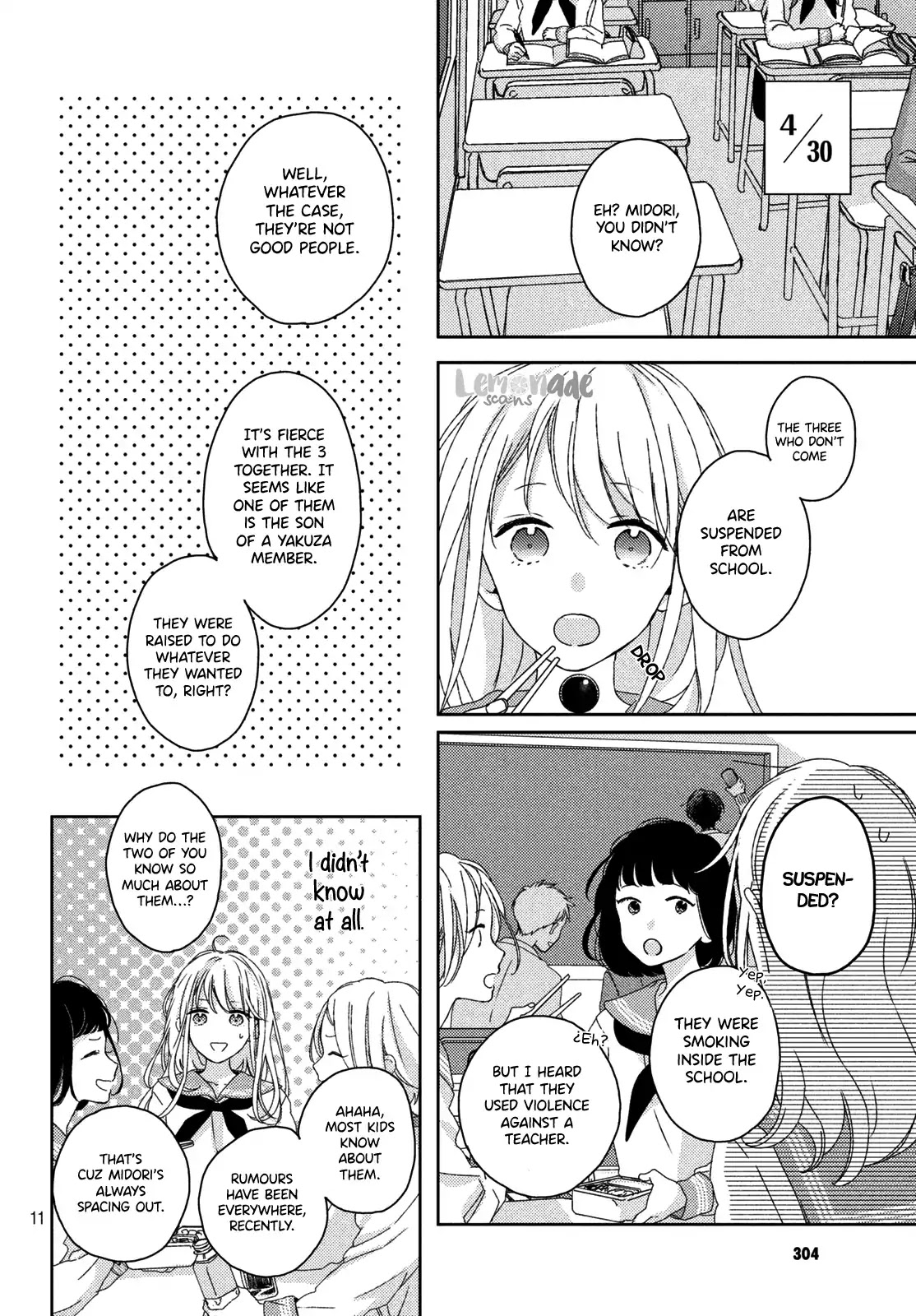 Their Daily Lives Are Not Sweet Chapter 1 page 11 - Chapter 1: 1st Period