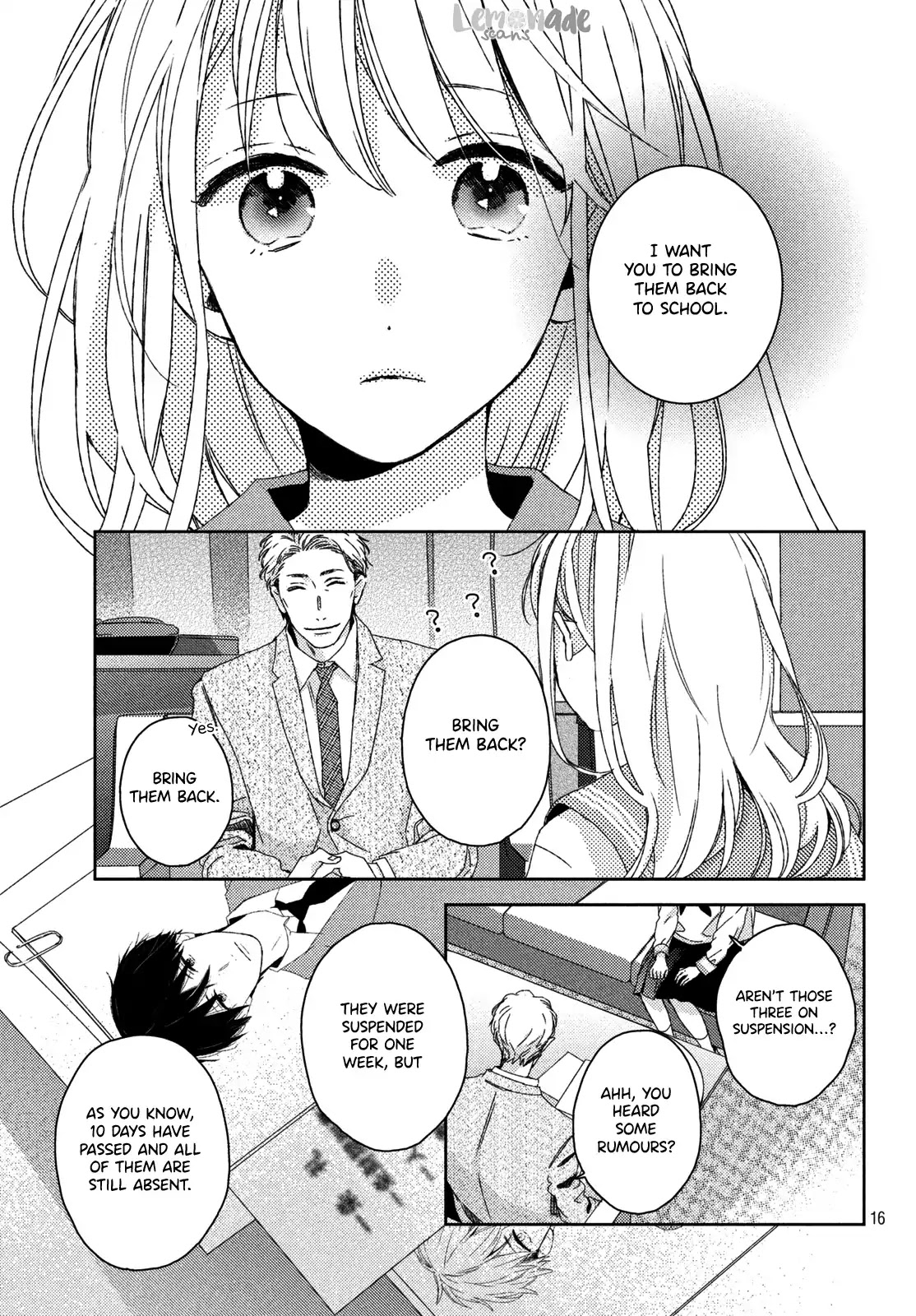 Their Daily Lives Are Not Sweet Chapter 1 page 16 - Chapter 1: 1st Period