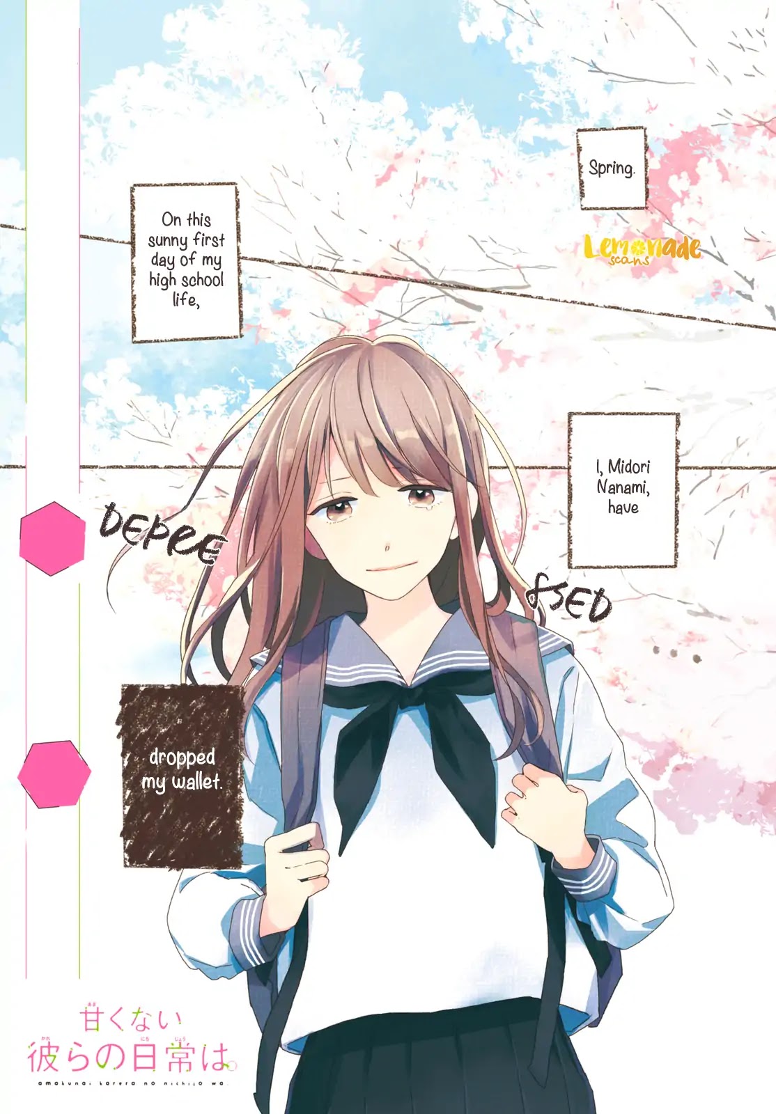 Their Daily Lives Are Not Sweet Chapter 1 page 2 - Chapter 1: 1st Period
