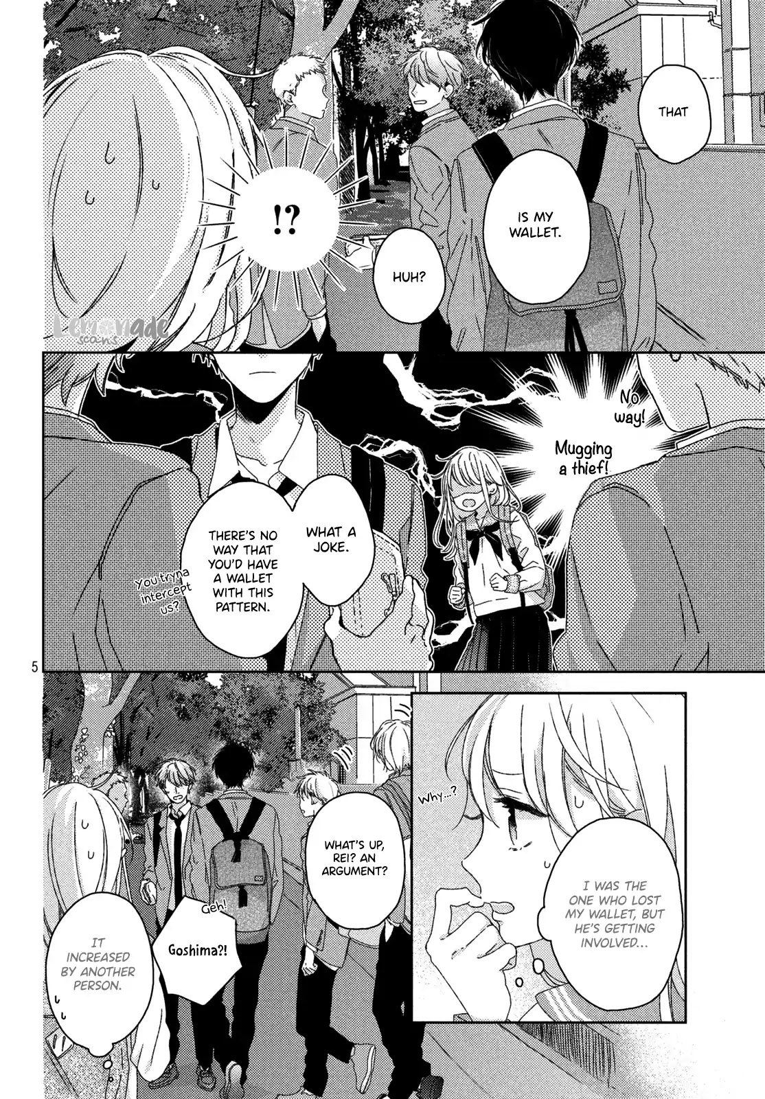 Their Daily Lives Are Not Sweet Chapter 1 page 5 - Chapter 1: 1st Period