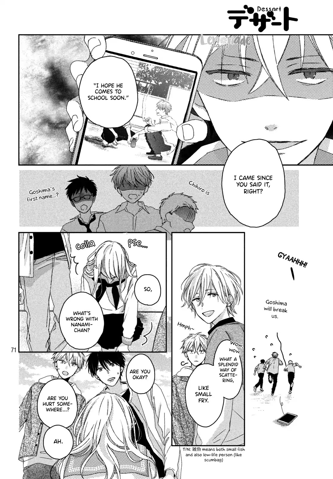 Their Daily Lives Are Not Sweet Chapter 1 page 71 - Chapter 1: 1st Period