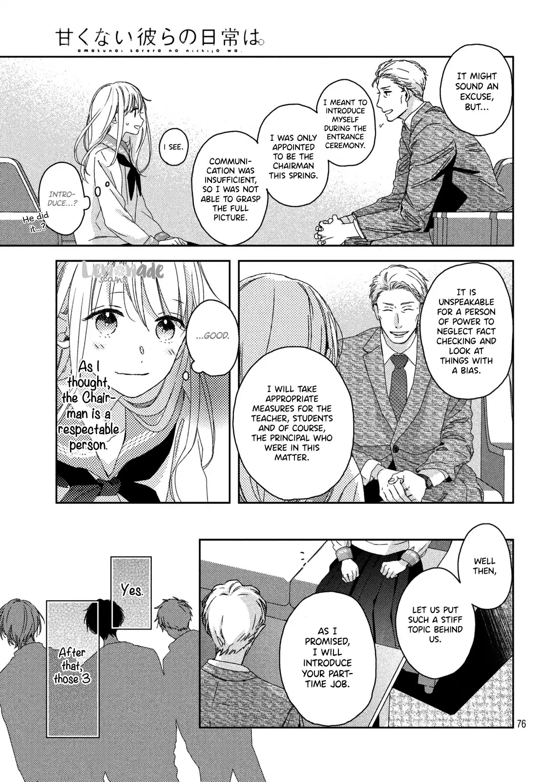 Their Daily Lives Are Not Sweet Chapter 1 page 76 - Chapter 1: 1st Period
