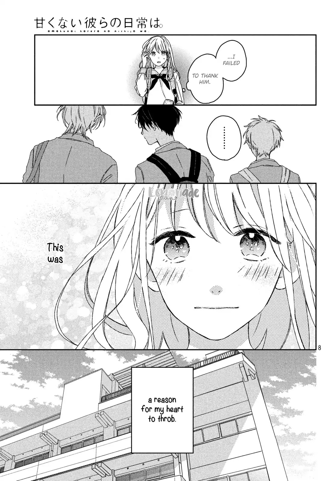Their Daily Lives Are Not Sweet Chapter 1 page 8 - Chapter 1: 1st Period