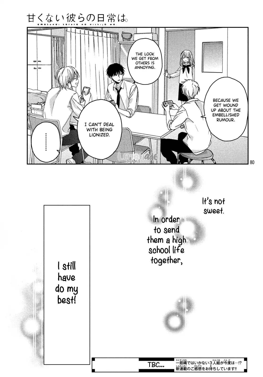 Their Daily Lives Are Not Sweet Chapter 1 page 80 - Chapter 1: 1st Period