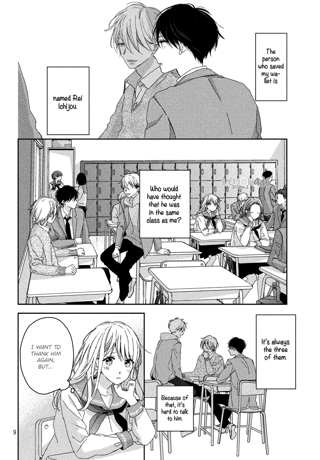 Their Daily Lives Are Not Sweet Chapter 1 page 9 - Chapter 1: 1st Period