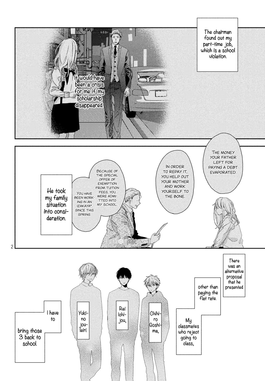 Their Daily Lives Are Not Sweet Chapter 2 page 3 - Chapter 2: 2st Period