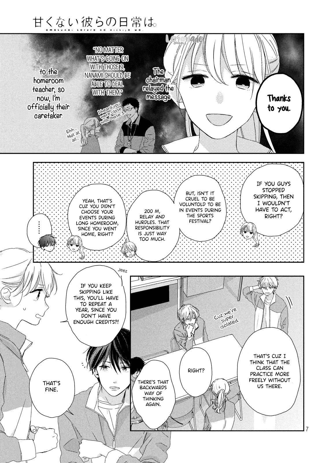 Their Daily Lives Are Not Sweet Chapter 2 page 8 - Chapter 2: 2st Period
