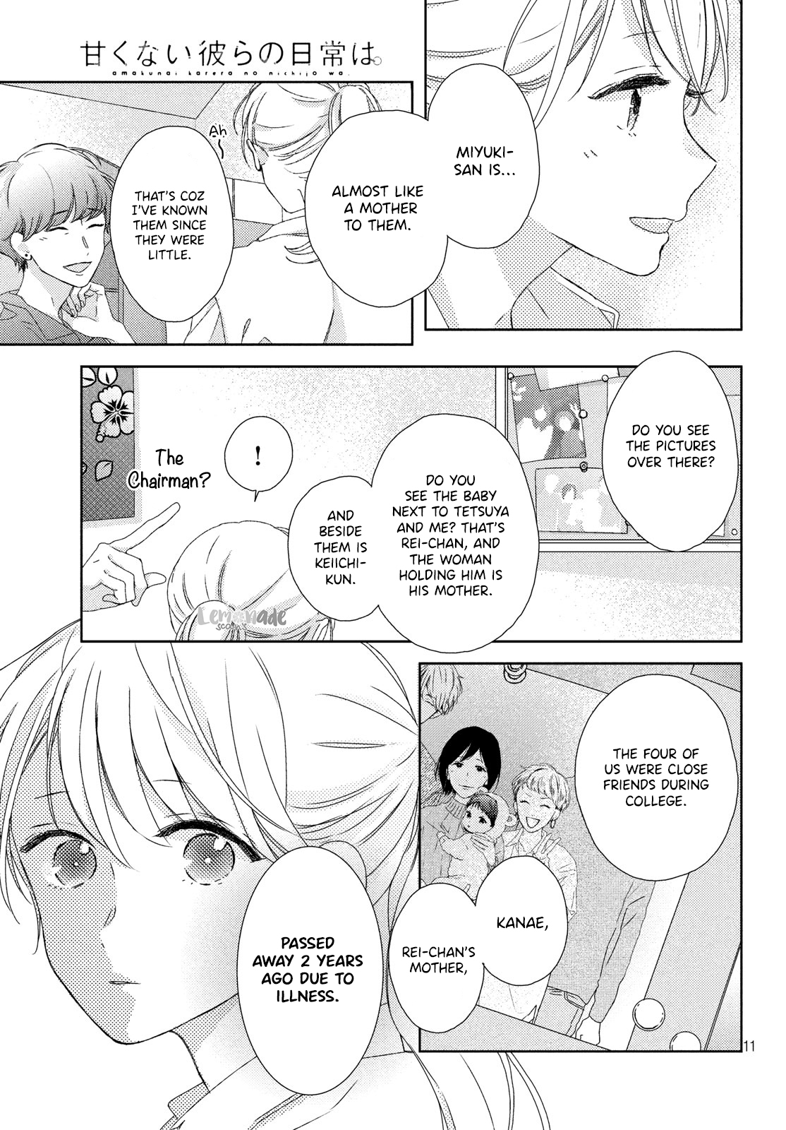 Their Daily Lives Are Not Sweet Chapter 3 page 12 - Chapter 3: 3rd Period