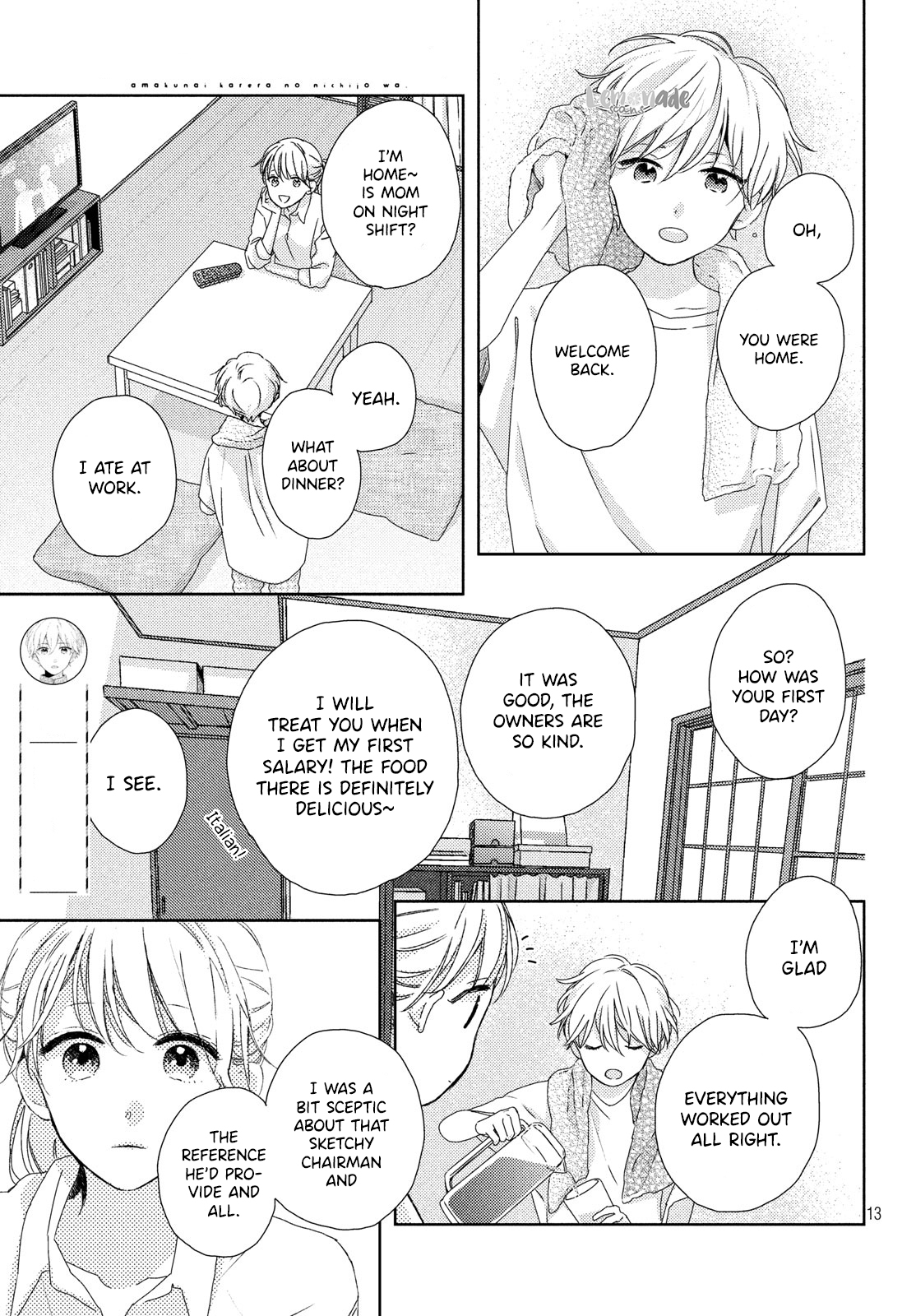Their Daily Lives Are Not Sweet Chapter 3 page 14 - Chapter 3: 3rd Period