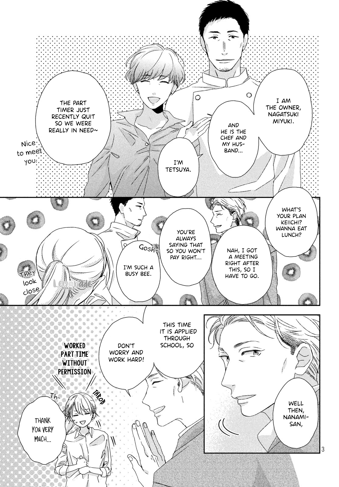 Their Daily Lives Are Not Sweet Chapter 3 page 4 - Chapter 3: 3rd Period