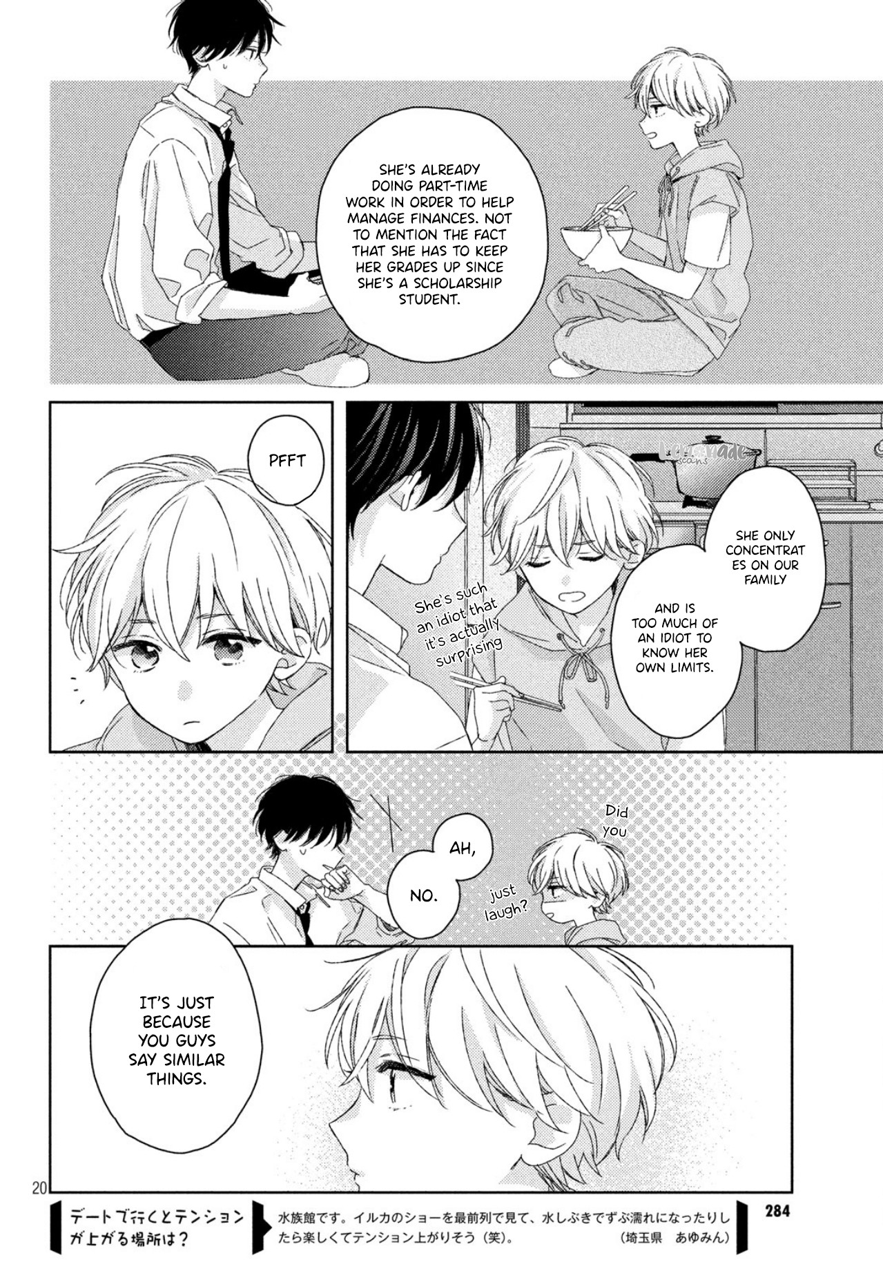 Their Daily Lives Are Not Sweet Chapter 6 page 21 - Chapter 6: 6th period