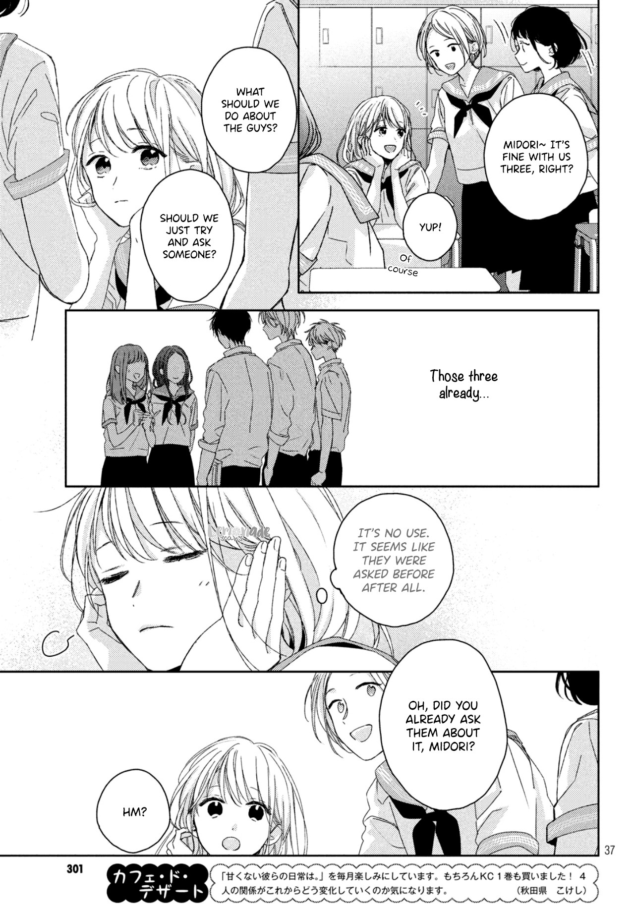 Their Daily Lives Are Not Sweet Chapter 6 page 38 - Chapter 6: 6th period