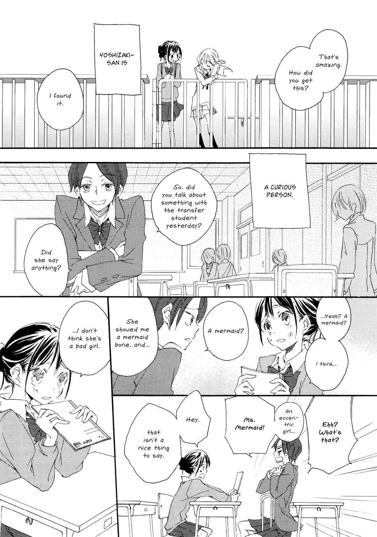 There Are No Mermaids in This Town Chapter 0.2 page 8 - Chapter 0 v2 : [Oneshot]