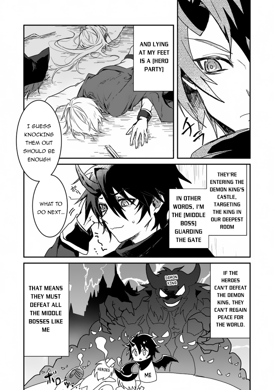 There Was a Cute Girl in the Hero’s Party, so I Tried Confessing to Her Chapter 1 page 4 - Chapter 1