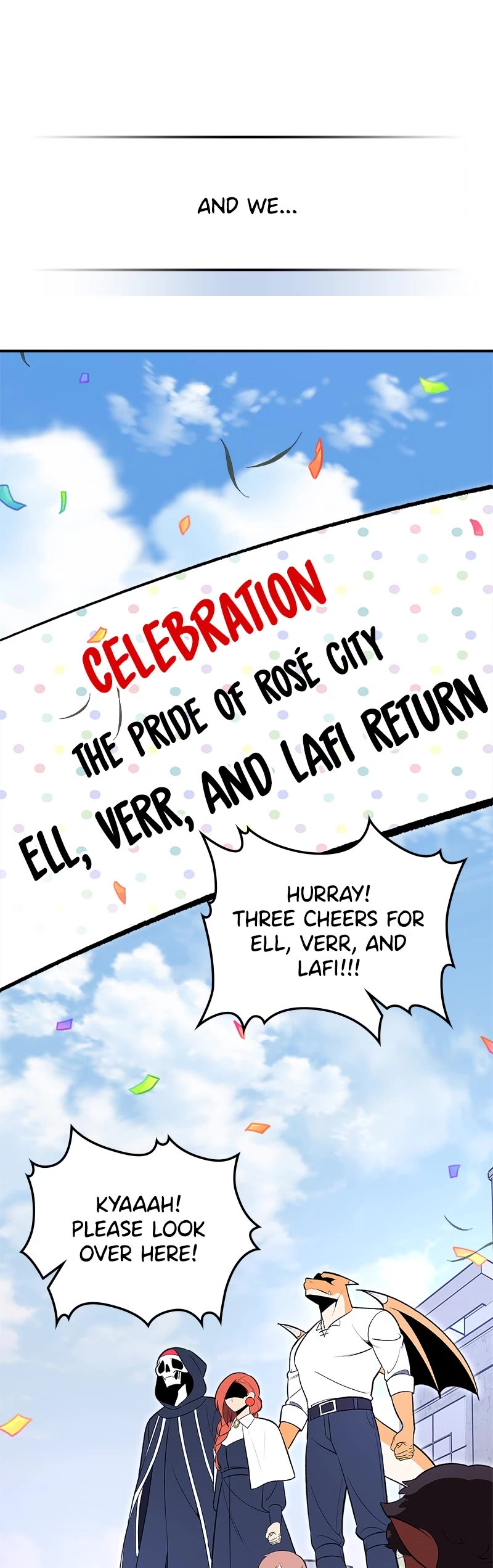 There was a Hero Chapter 65 page 25 - Chapter 65: (S2) Episode 65 (Season 2 Finale)