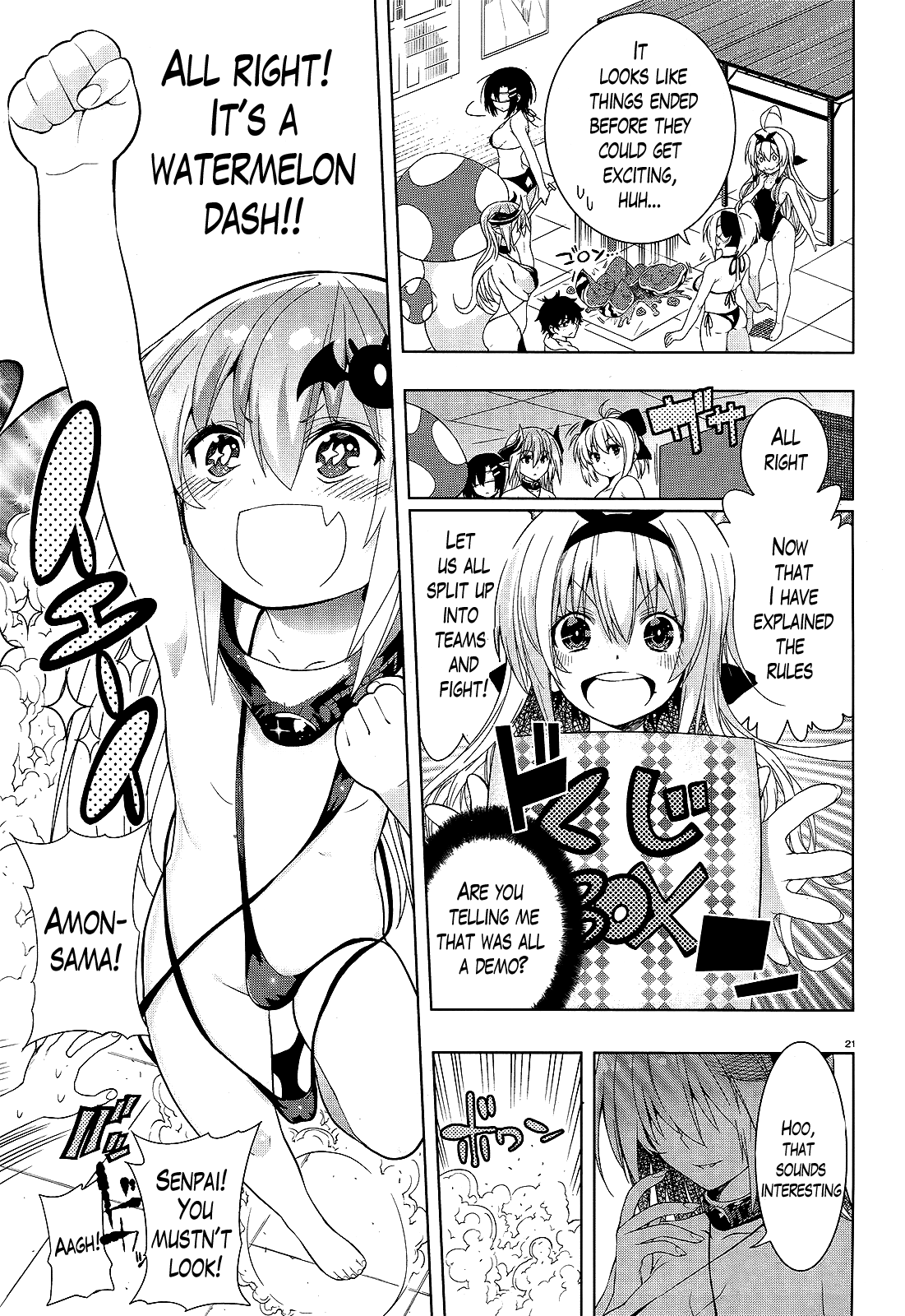 There's a Demon Lord on the Floor Chapter 10 page 20 - Chapter 10 : "There's a Heat Wave on the Floor"