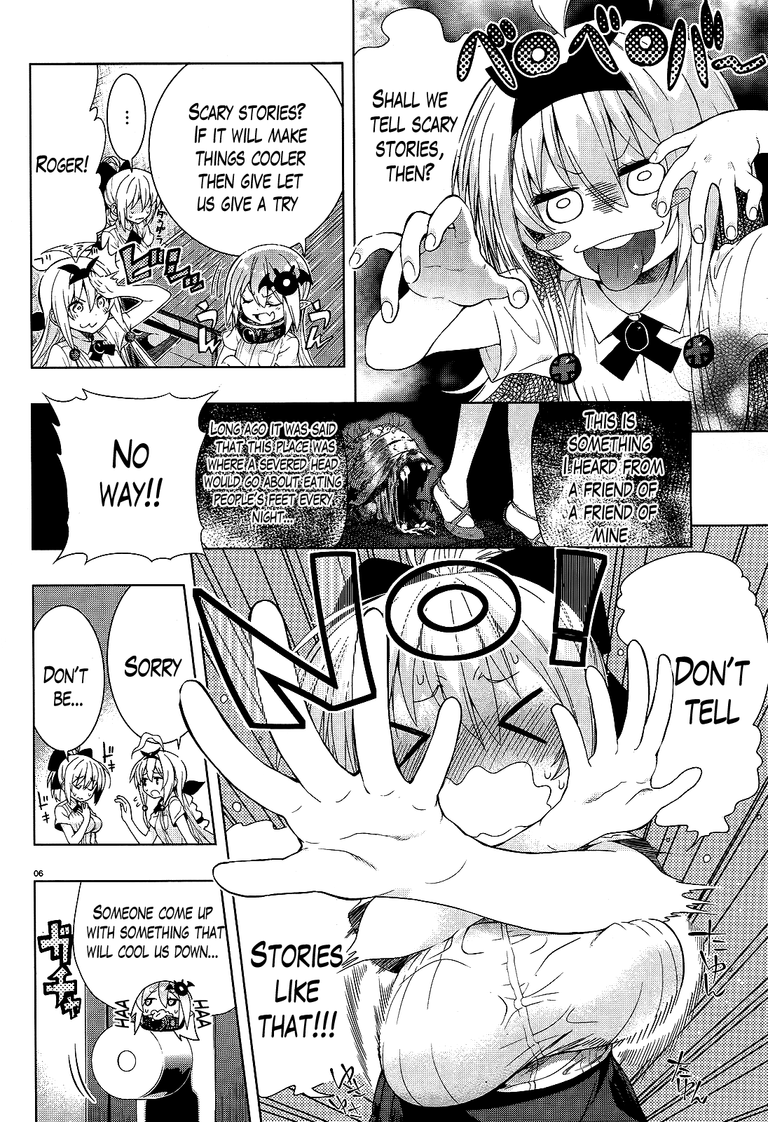 There's a Demon Lord on the Floor Chapter 10 page 6 - Chapter 10 : "There's a Heat Wave on the Floor"