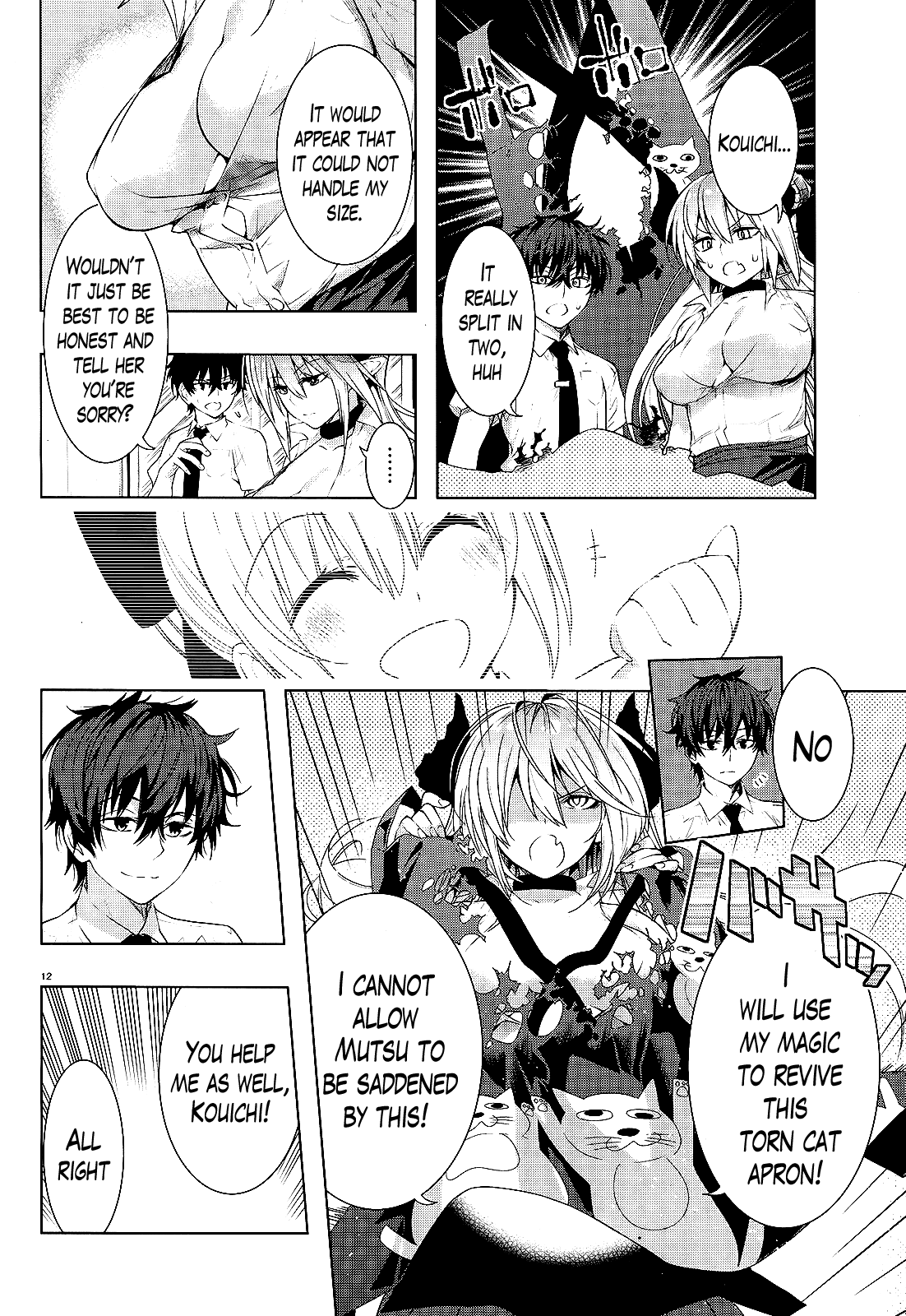 There's a Demon Lord on the Floor Chapter 11 page 12 - Chapter 11 : There's a Male Cat on the Floor