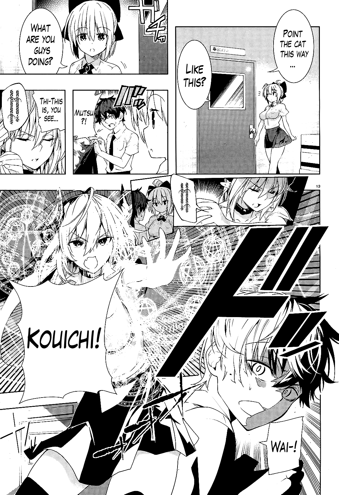 There's a Demon Lord on the Floor Chapter 11 page 13 - Chapter 11 : There's a Male Cat on the Floor