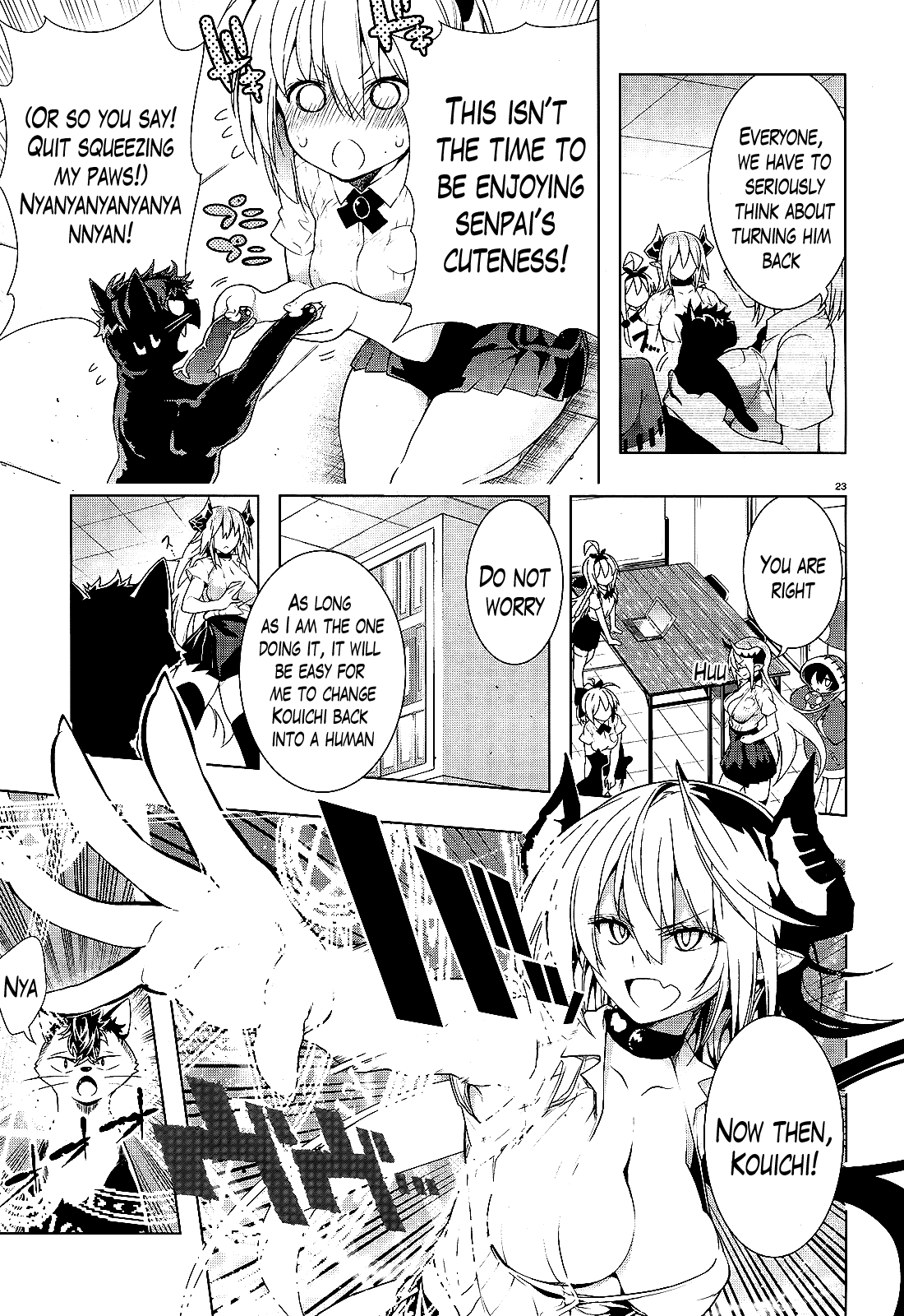 There's a Demon Lord on the Floor Chapter 11 page 22 - Chapter 11 : There's a Male Cat on the Floor