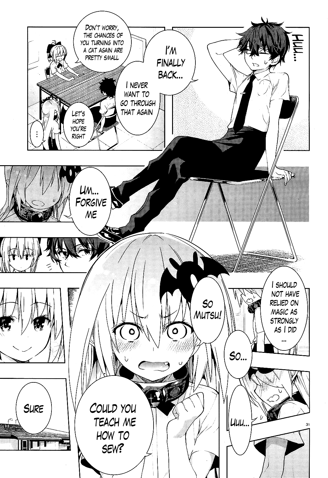 There's a Demon Lord on the Floor Chapter 11 page 30 - Chapter 11 : There's a Male Cat on the Floor