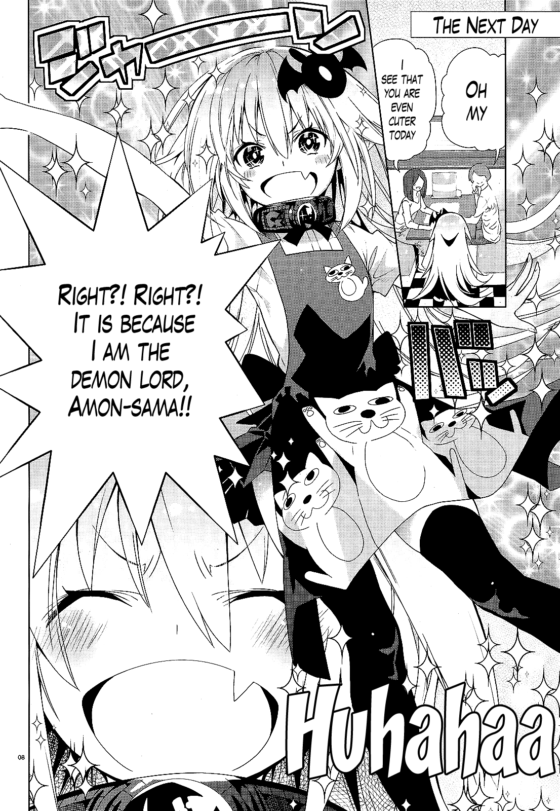There's a Demon Lord on the Floor Chapter 11 page 8 - Chapter 11 : There's a Male Cat on the Floor