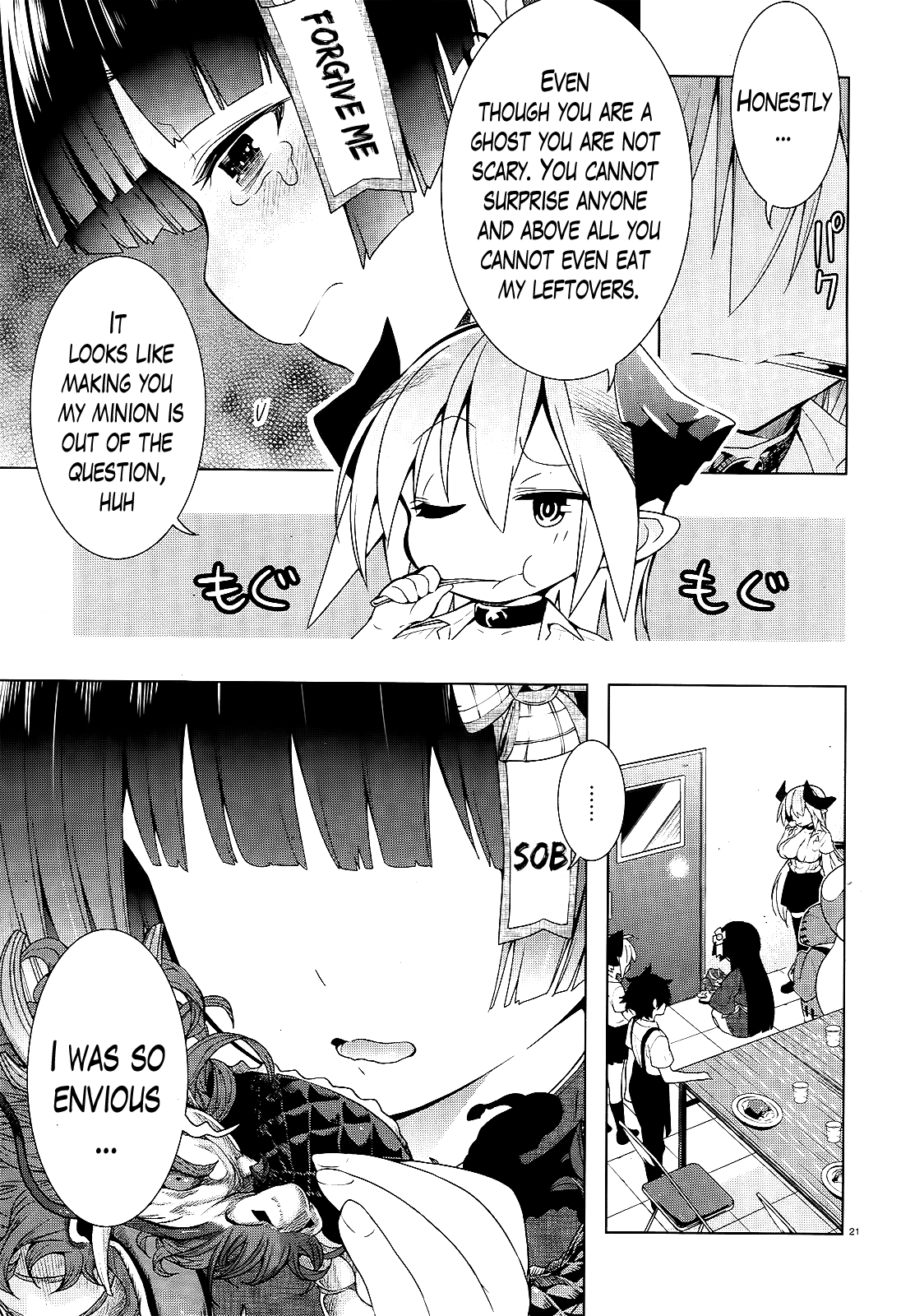 There's a Demon Lord on the Floor Chapter 12 page 22 - Chapter 12 : "There's a Ghost in the Floor"